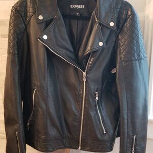 Women's EXPRESS Faux Leather Jacket